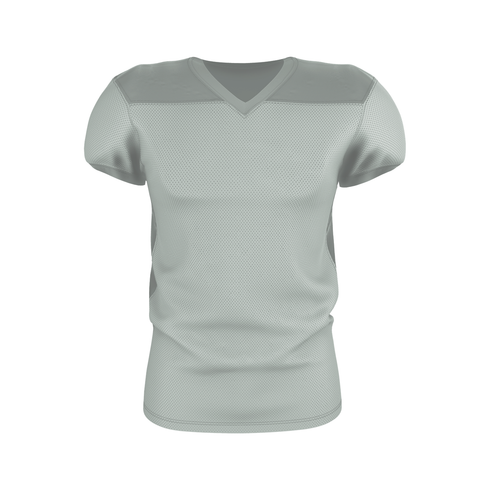 Badger Sport Adult Elusive Football Jersey, Sizes 2XL-4XL (A00173-072408), Color 'Silver/Silver'